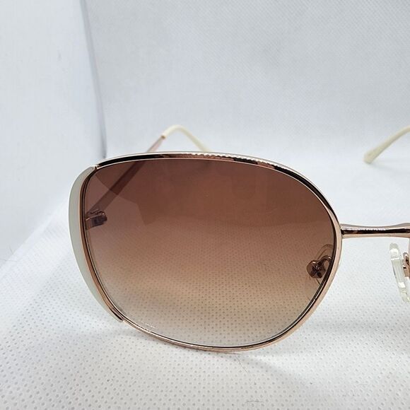 Kenneth Cole Reaction Gold & White Sunglasses - Picture 8 of 14